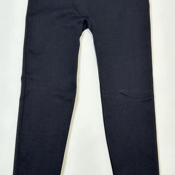 Spanx Look At Me Now Seamless Crop Leggings Very Black Medium Style #FL3515 - Picture 5 of 13